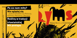 Oto spis treści 44. nr magazynu „Ryms”